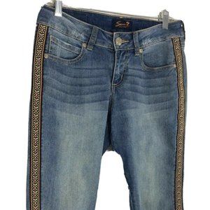 SEVEN 7 Womens Capri Cropped Jeans Size 6 Waist 30